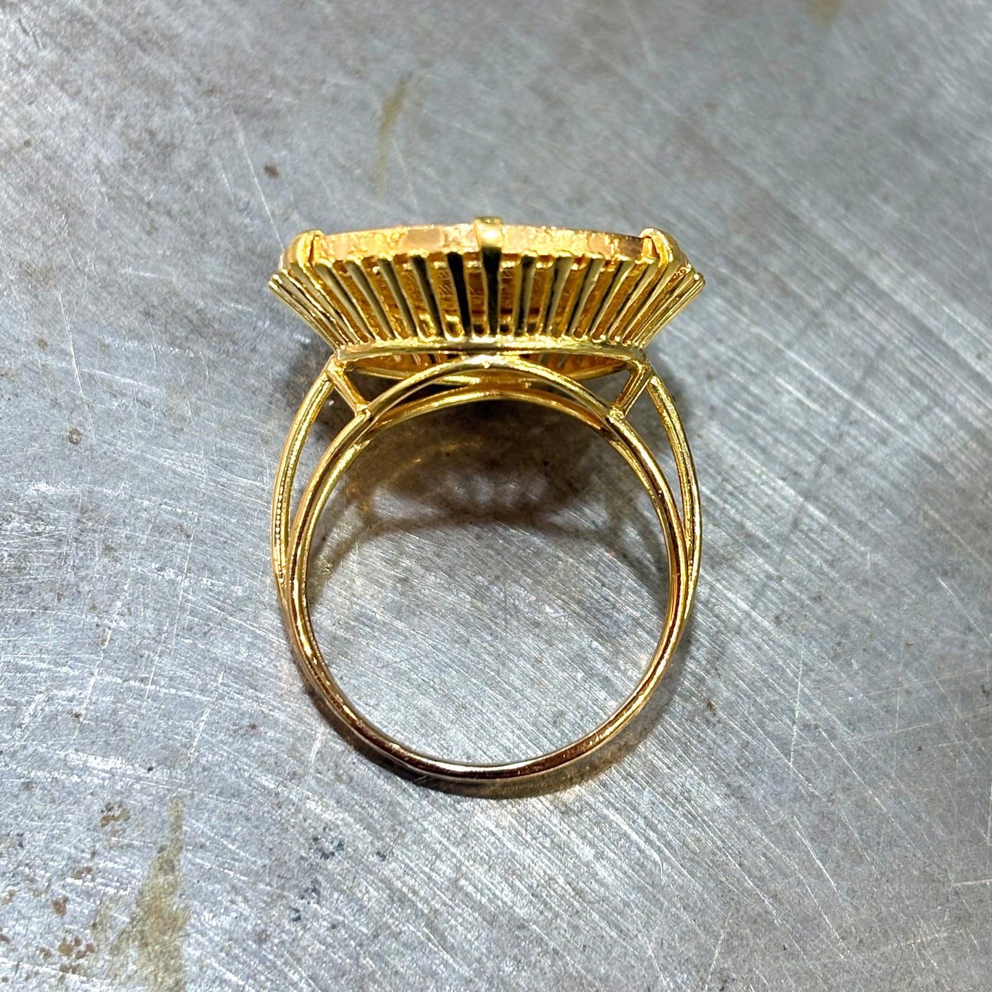 Bague Pièce - Or Jaune 750 & Pièce 20 Francs Suisse