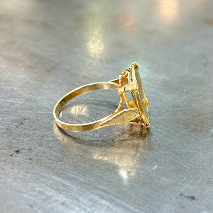 Bague Pièce - Or Jaune 750 & Pièce Or 5 Francs Napoléon