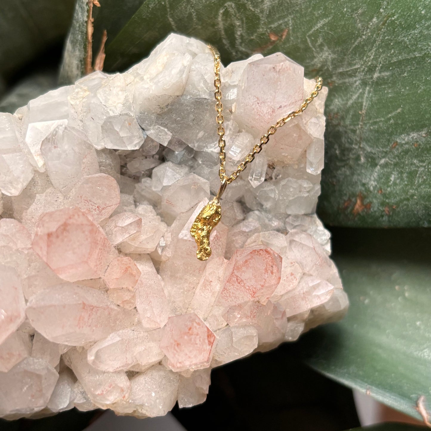 Pendentif Pépite Naturelle - Or Jaune 999/1000