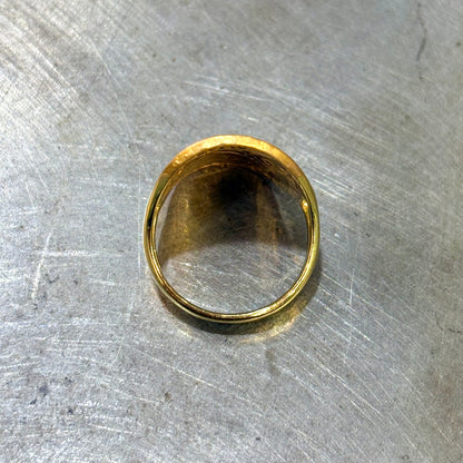 Bague Pièce - Or Jaune 750 & Pièce 20 Francs Marianne Coq