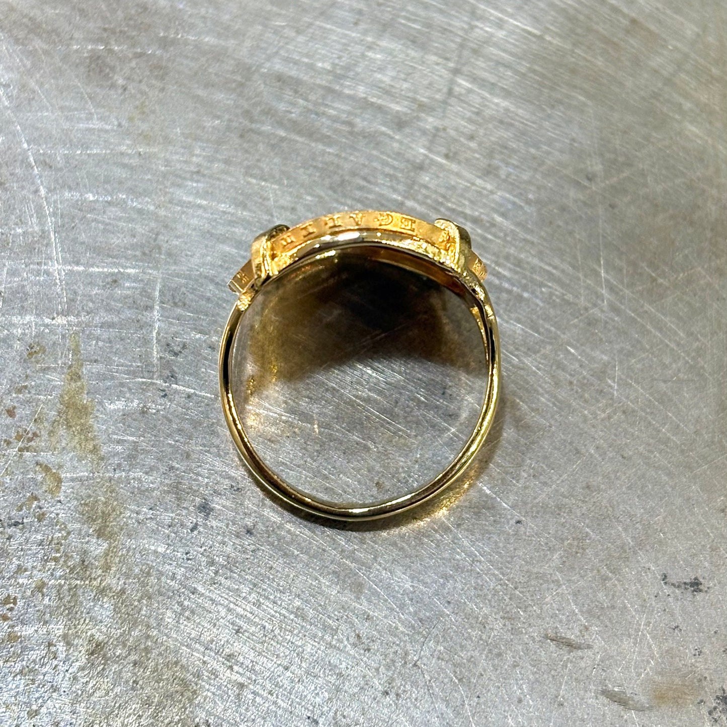 Bague Pièce - Or Jaune 750 & Pièce 20 Francs Marianne Coq