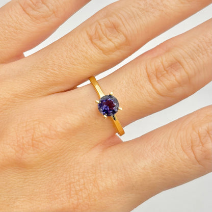 Bague Lapuna - Or Jaune 750 & Iolite