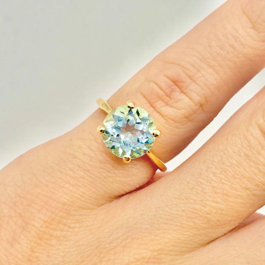 Bague Natori - Or Jaune 750 & Topaze