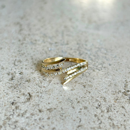 Bague Reflet - Or Jaune 750 & Diamants