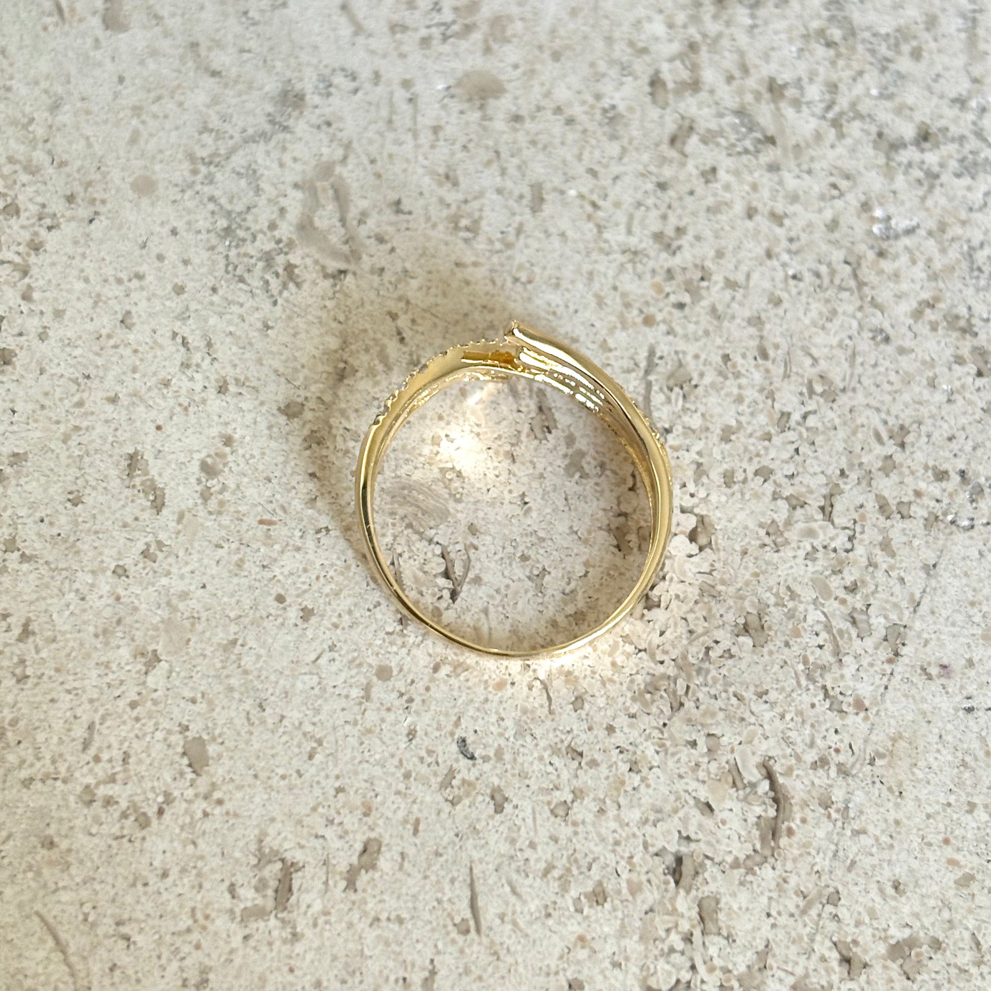 Bague Reflet - Or Jaune 750 & Diamants