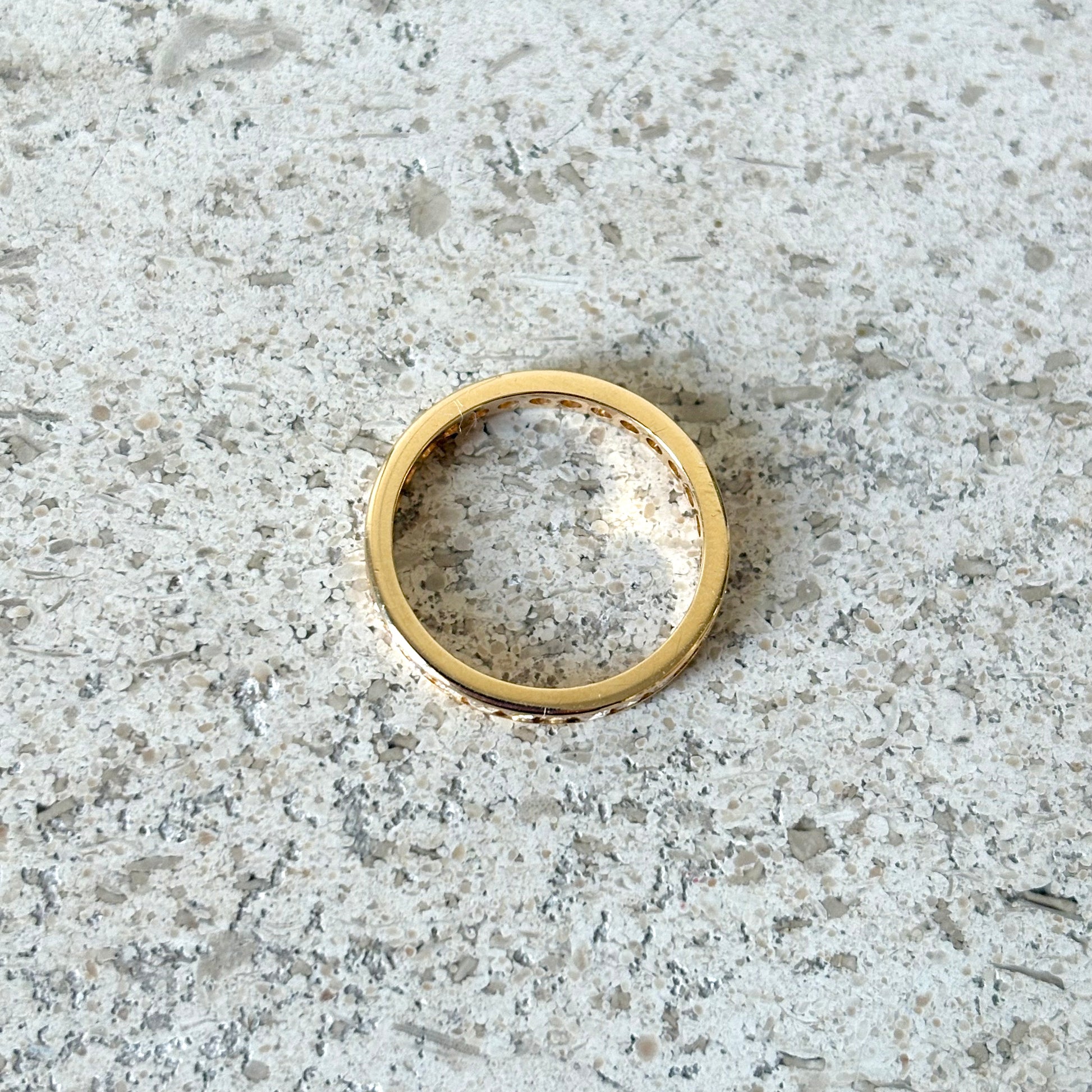 Bague Alliance - Or Jaune 750 & Diamants