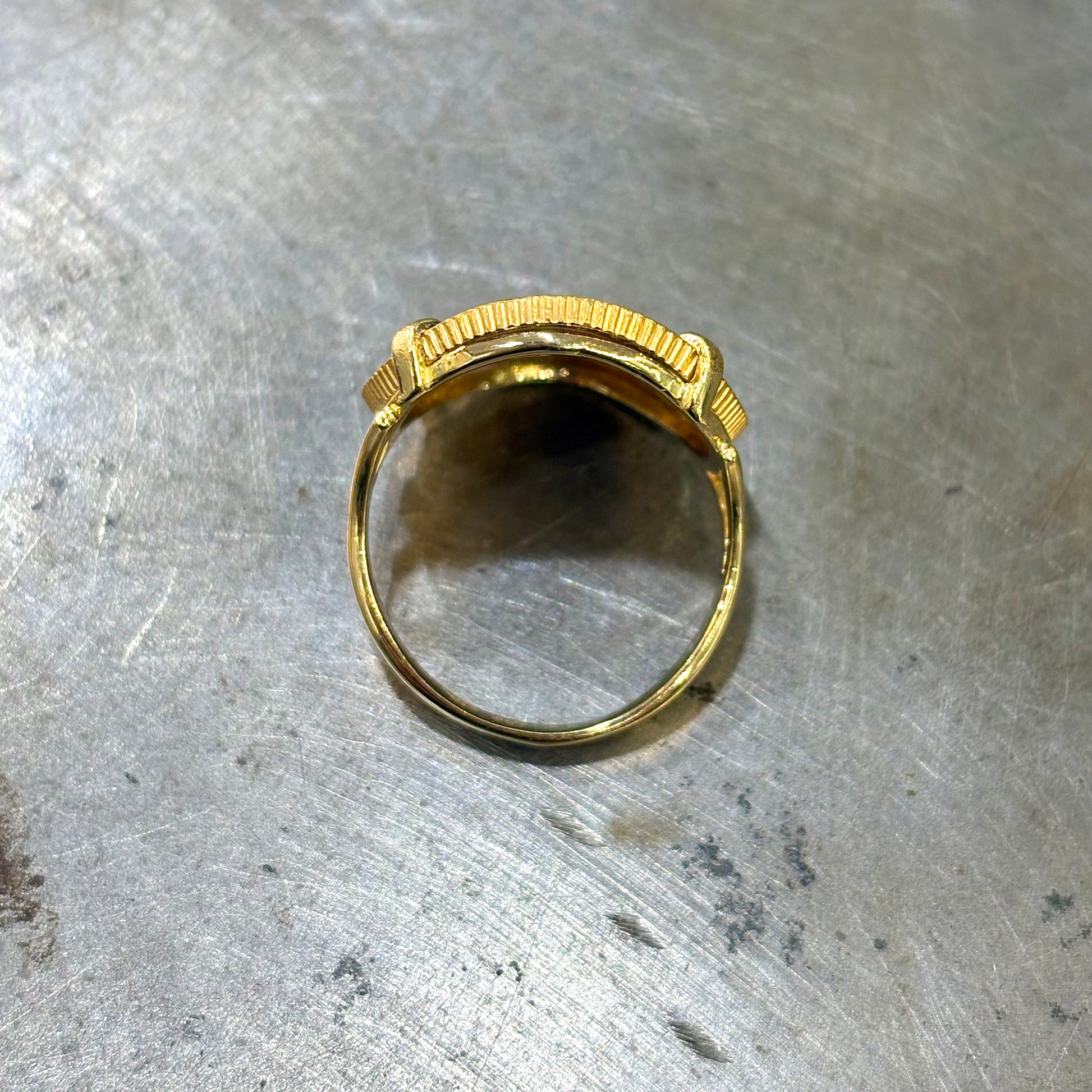 Bague Pièce - Or Jaune 750 & Pièce Souverain