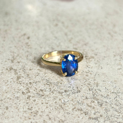 Bague Lapuna - Or Jaune 750 & Saphir de Ceylan