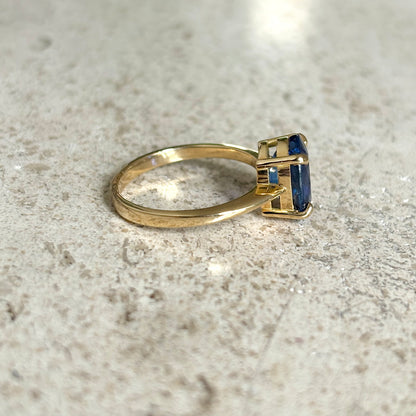 Bague Lapuna - Or Jaune 750 & Saphir de Ceylan