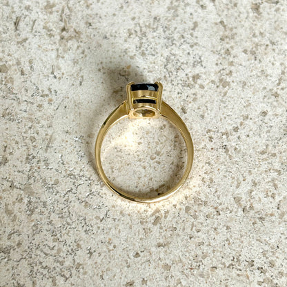 Bague Lapuna - Or Jaune 750 & Saphir de Ceylan