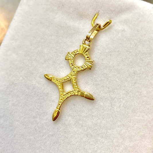 Pendentif Croix du Sud - Or Jaune 750