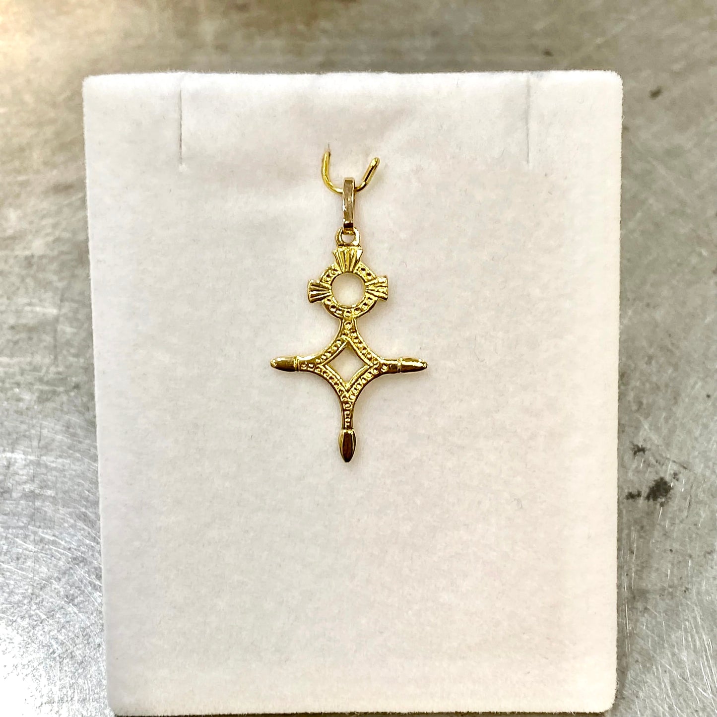 Pendentif Croix du Sud - Or Jaune 750