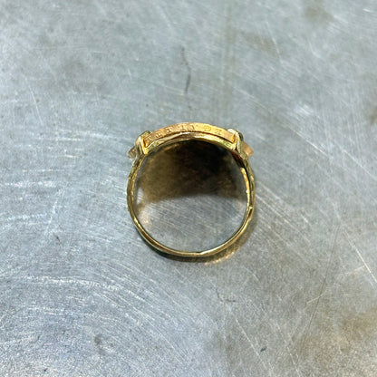 Bague Pièce - Or Jaune 750 & Pièce Or 20 Francs Marianne Coq