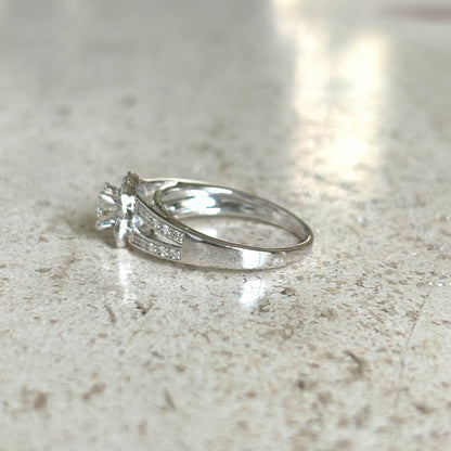 Bague Mauboussin Chance of Love N°3 - Or Blanc 750 & Diamants