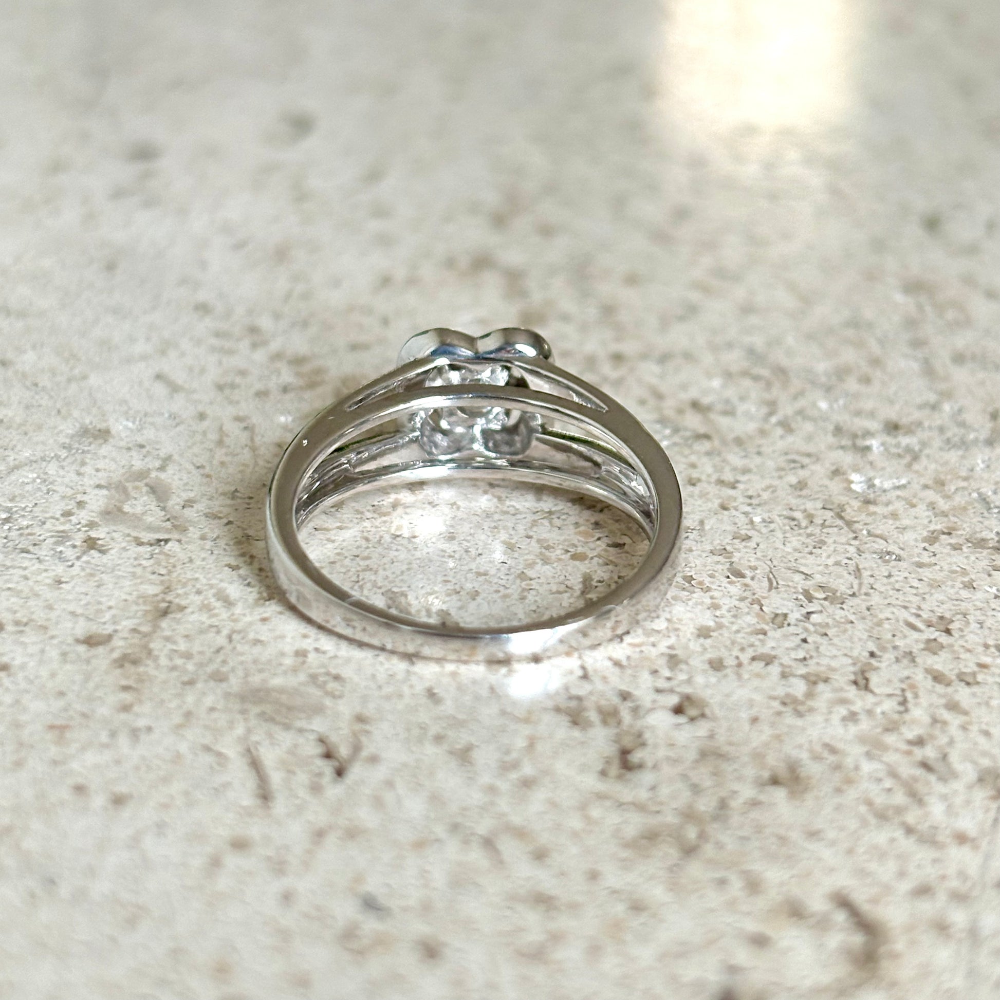 Bague Mauboussin Chance of Love N°3 - Or Blanc 750 & Diamants