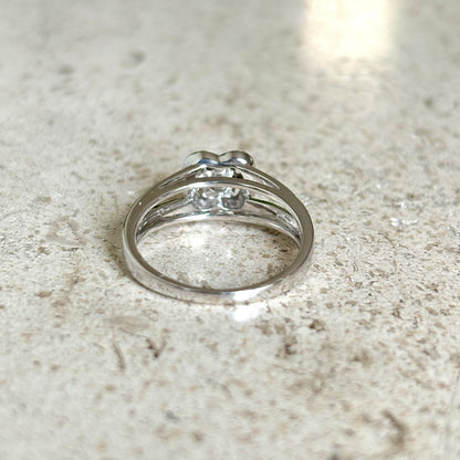 Bague Mauboussin Chance of Love N°3 - Or Blanc 750 & Diamants