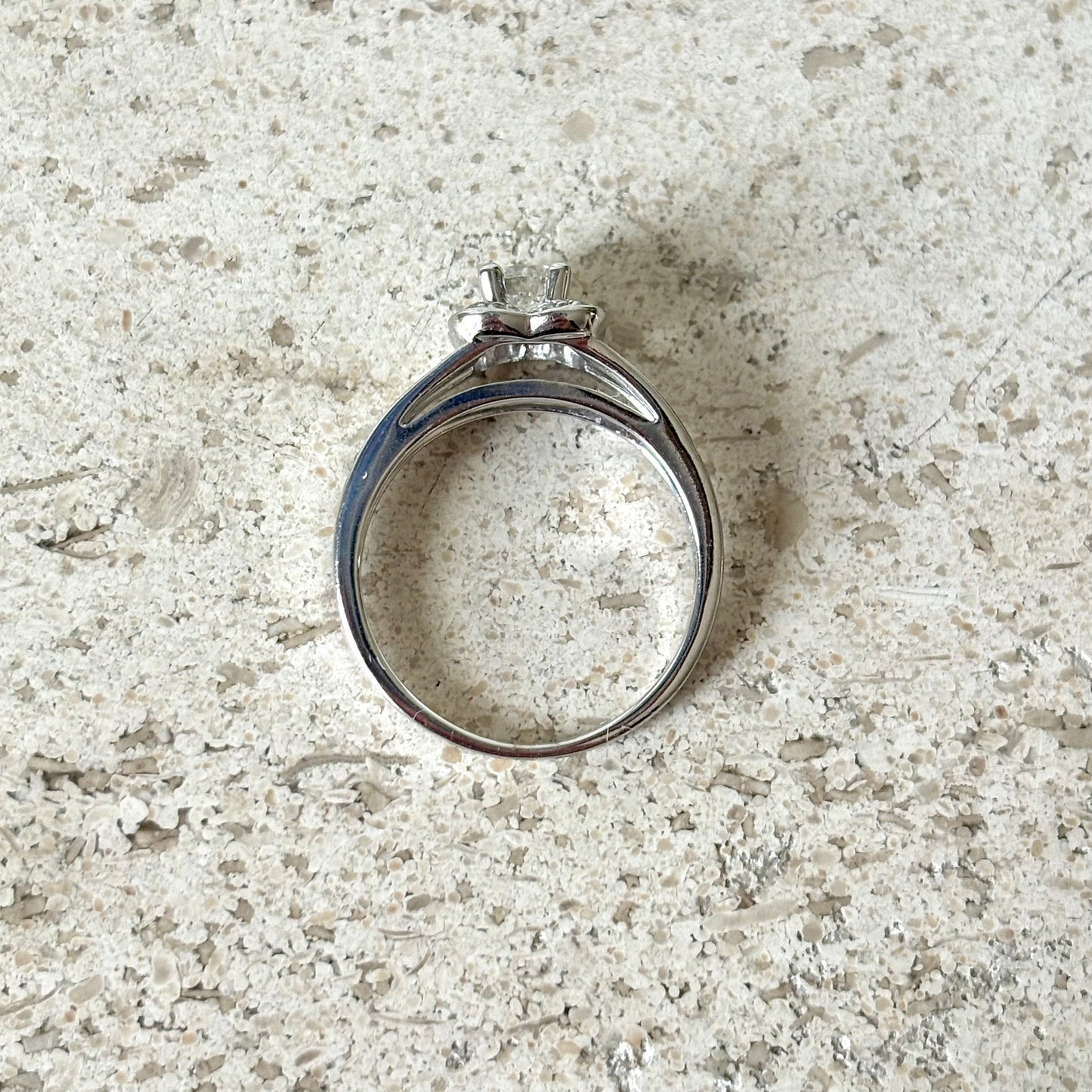 Bague Mauboussin Chance of Love N°3 - Or Blanc 750 & Diamants