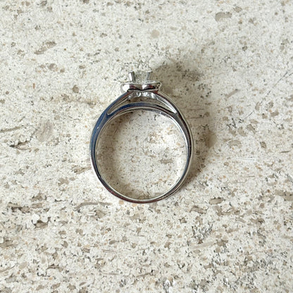 Bague Mauboussin Chance of Love N°3 - Or Blanc 750 & Diamants