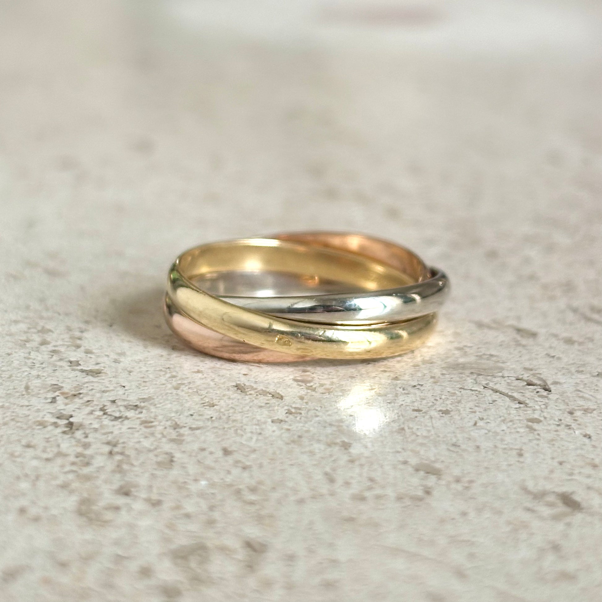 Bague Alliance Trinity Cartier - 3 Ors
