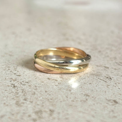 Bague Alliance Trinity Cartier - 3 Ors