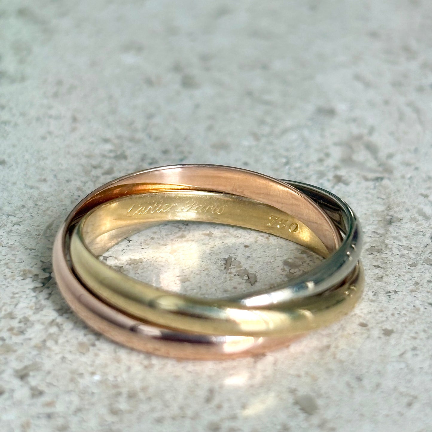 Bague Alliance Trinity Cartier - 3 Ors