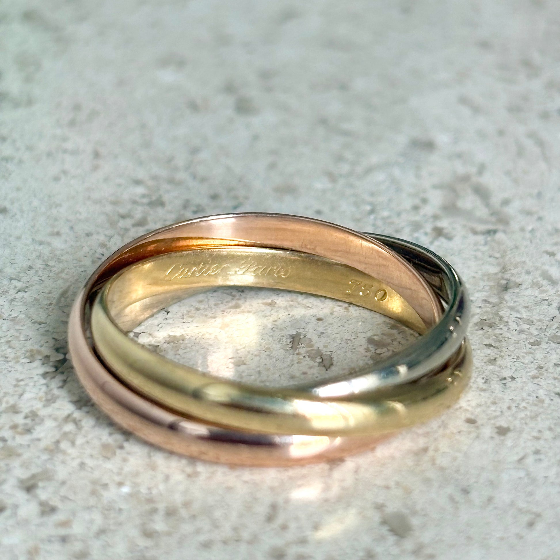 Bague Alliance Trinity Cartier - 3 Ors