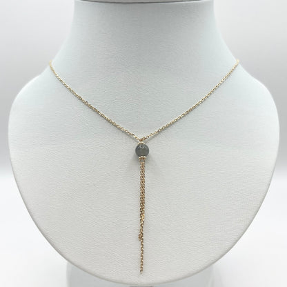 Collier Zunesha - Plaqué Or 750 & Labradorite Neuf