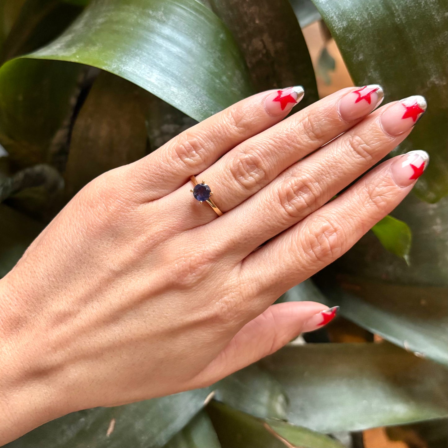 Bague Lapuna - Or Jaune 750 & Iolite