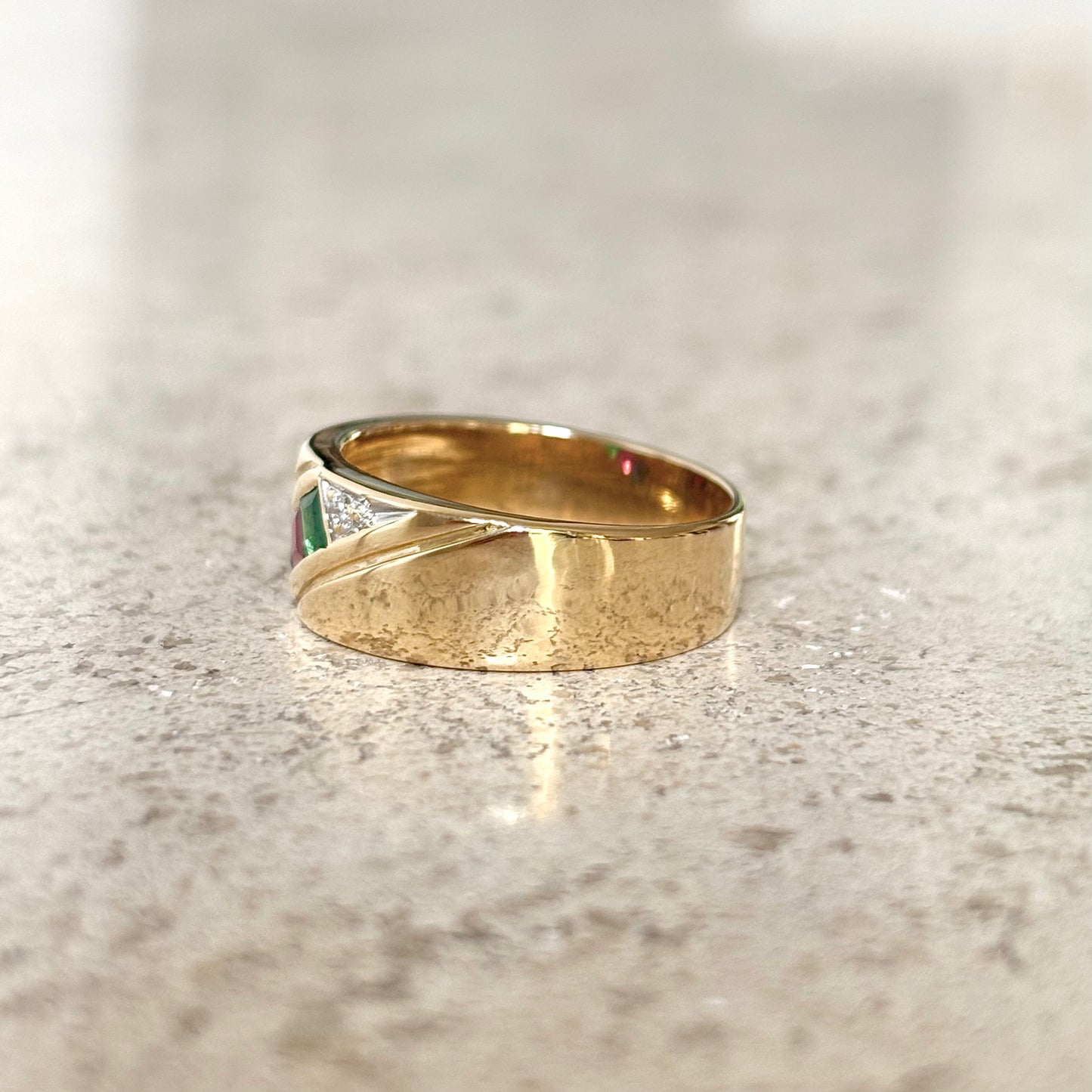 Bague Jonc Trilogie - Or Jaune 750