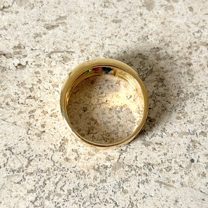Bague Jonc Trilogie - Or Jaune 750