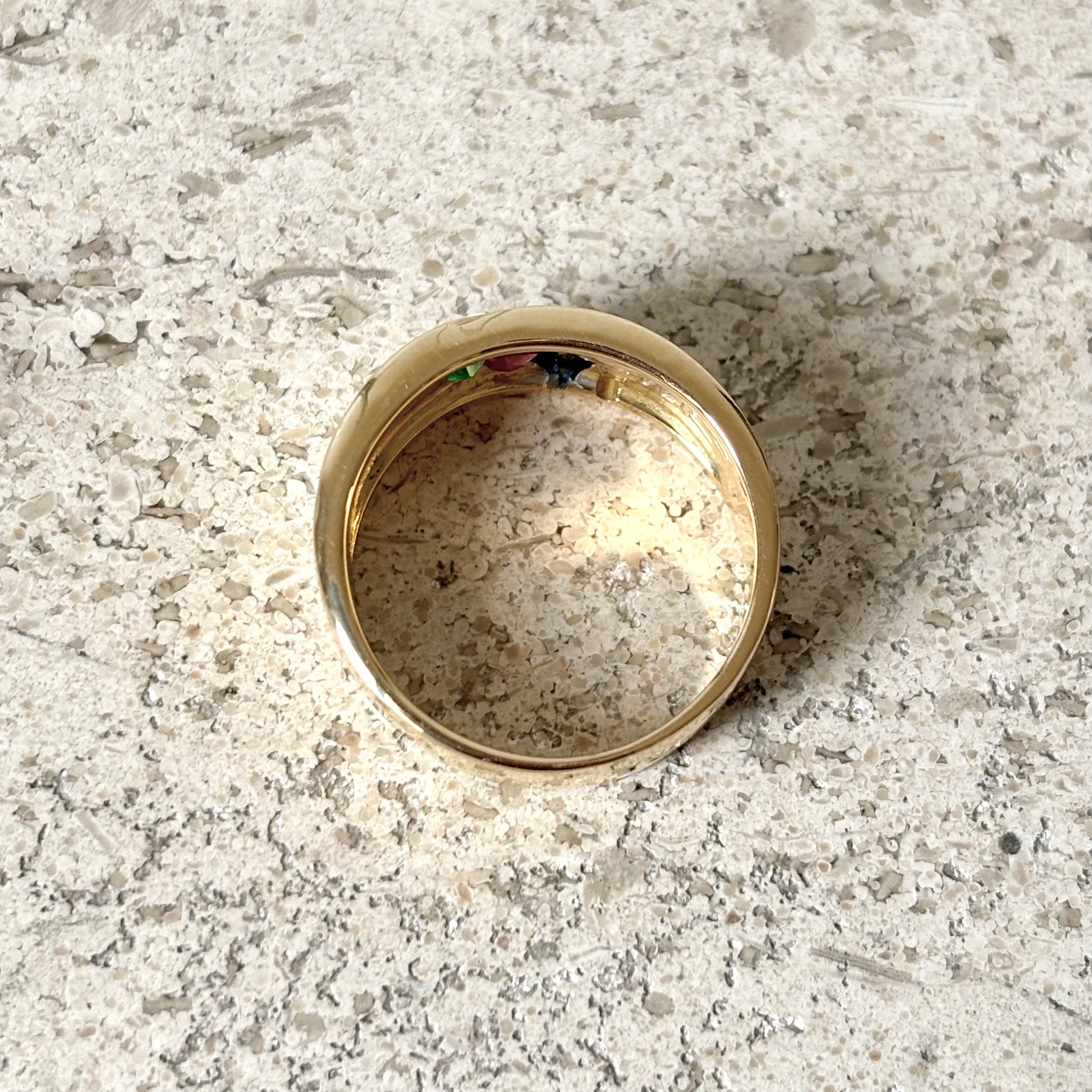 Bague Jonc Trilogie - Or Jaune 750