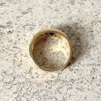 Bague Jonc Trilogie - Or Jaune 750