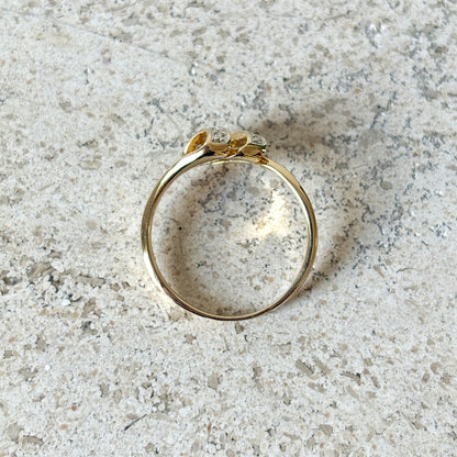 Bague Vague - Or Jaune 750 & Diamants