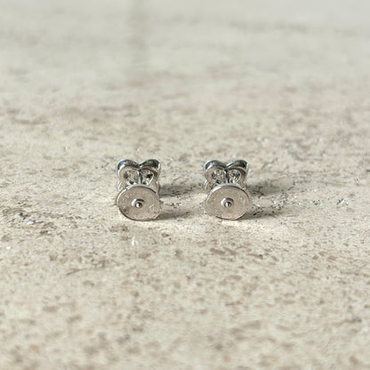 Boucles D'oreilles Mauboussin Chance Of Love - Or Blanc 750 & Diamants