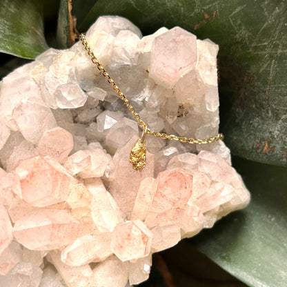 Pendentif Pépite Naturelle - Or Jaune 999/1000