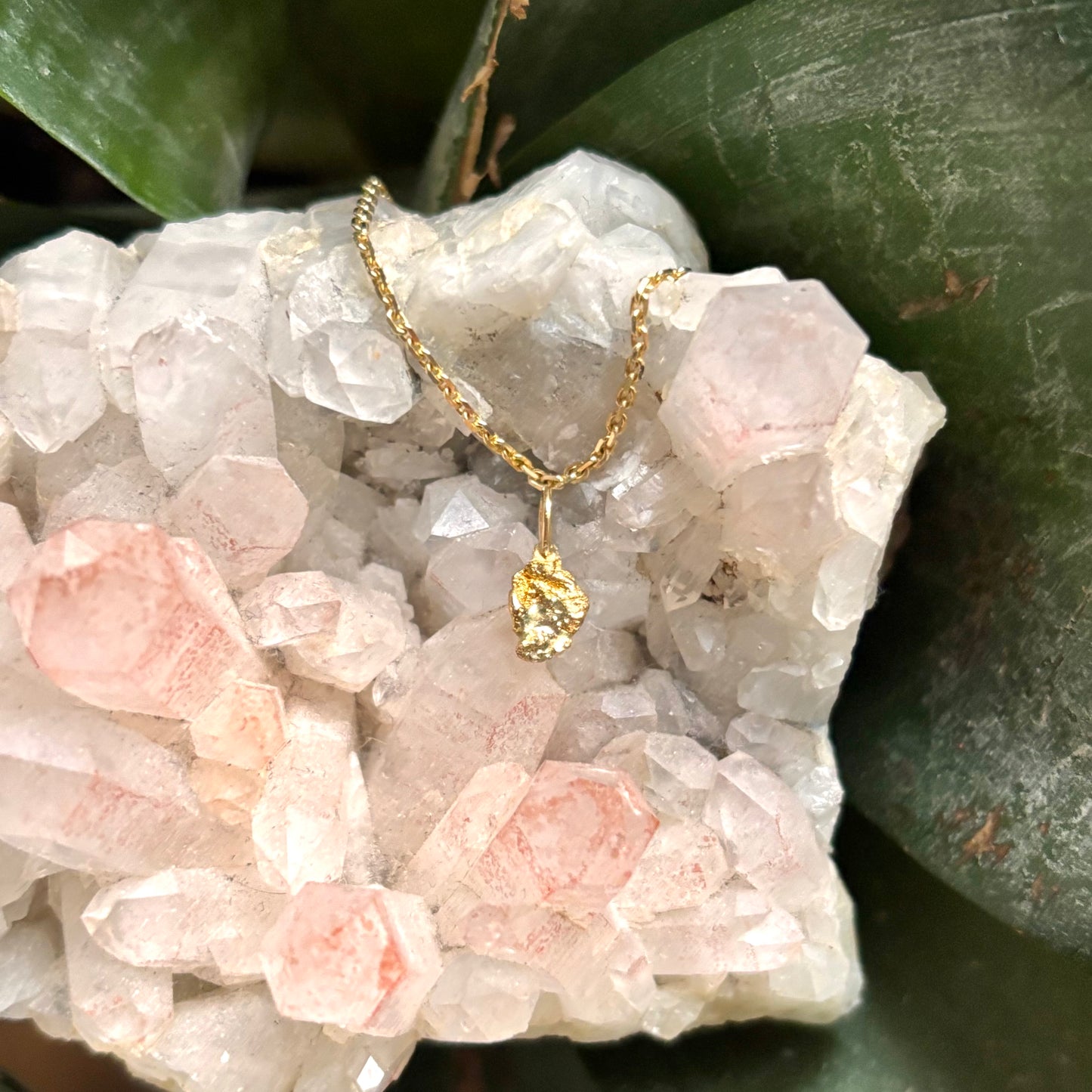 Pendentif Pépite Naturelle - Or Jaune 999/1000