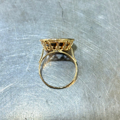 Bague Pièce - Or Jaune 750 & Pièce Or 2,5 Pesos