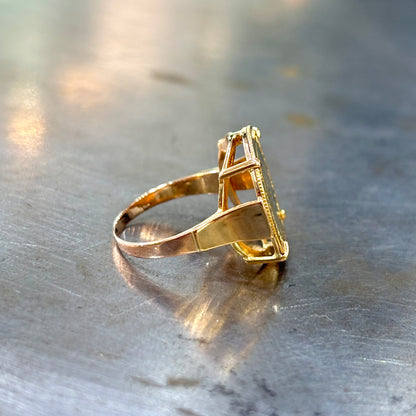 Bague Pièce - Or Jaune 750 & Pièce Or 5 Francs Napoléon
