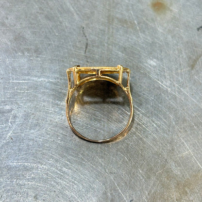 Bague Pièce - Or Jaune 750 & Pièce Or 5 Francs Napoléon