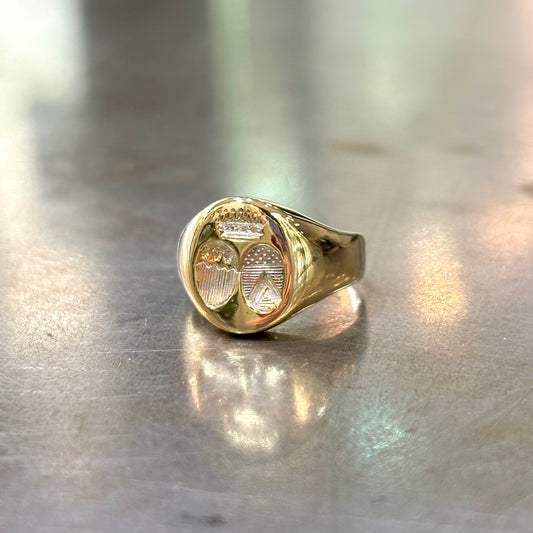 Bague Chevalière Vintage - Or Jaune 750