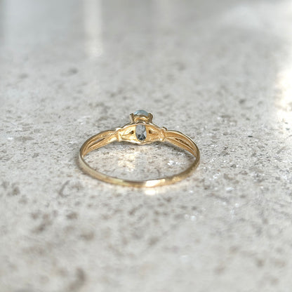 Bague Aigue-Marine - Or Jaune 750