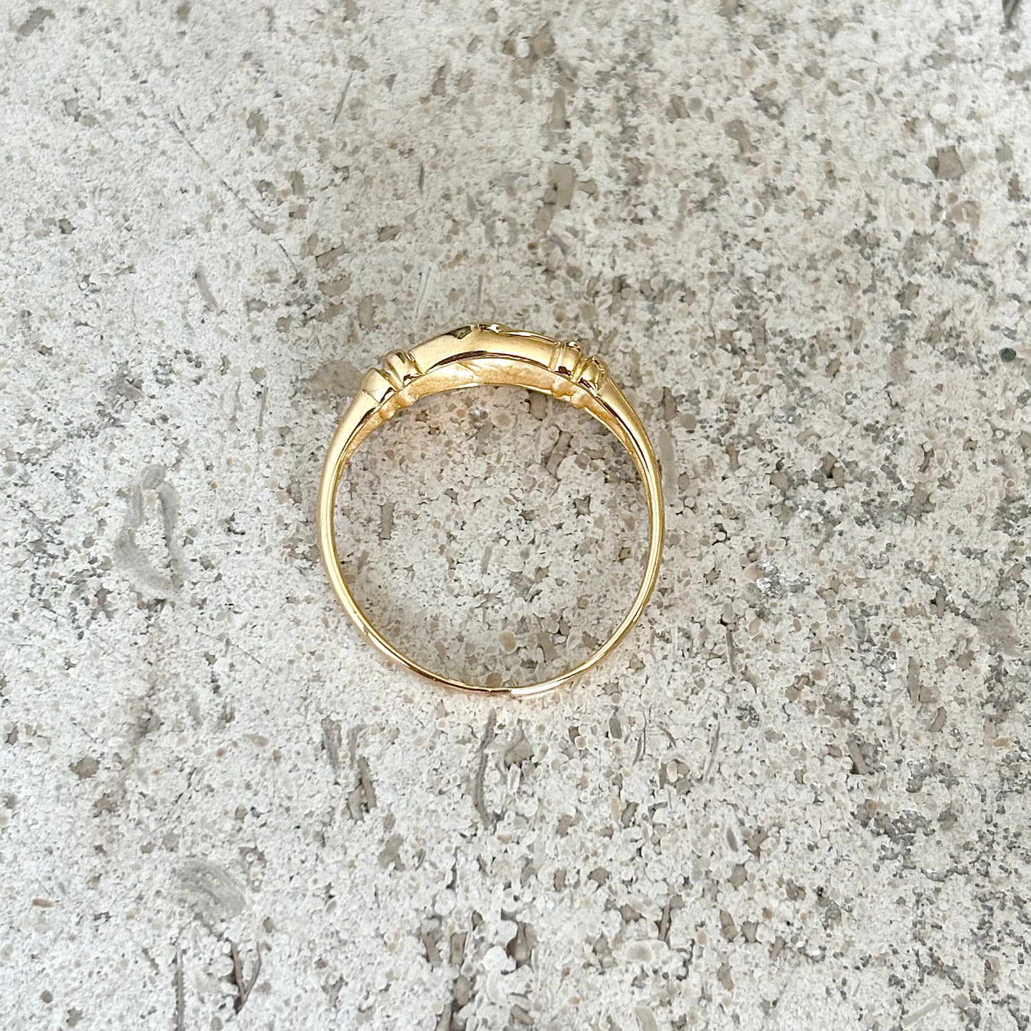Bague Noeud - Or Jaune 750 & Diamants