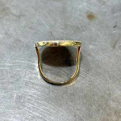Bague Pièce - Or Jaune 750 & Pièce Or 10 Francs Napoléon