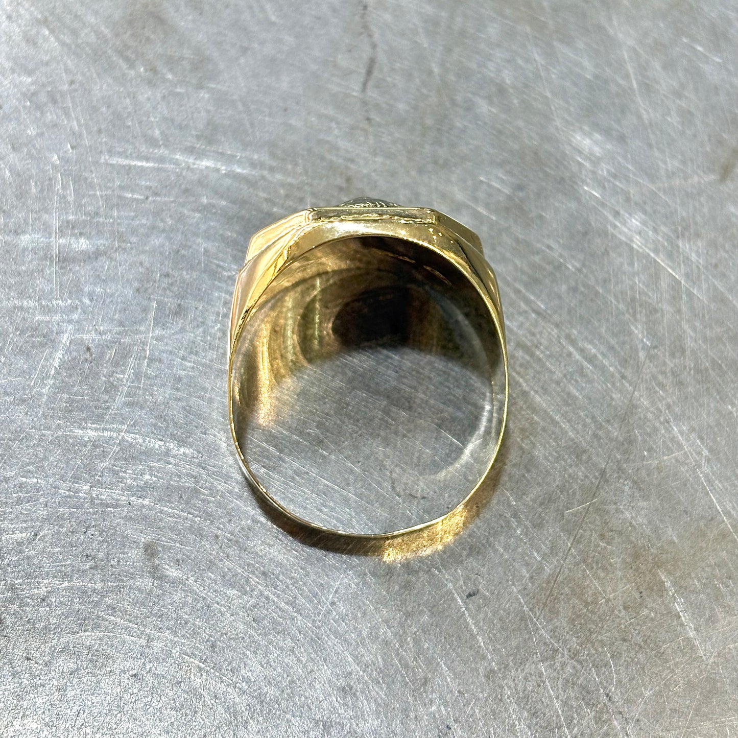 Bague Chevalière Lion - Or Jaune 750