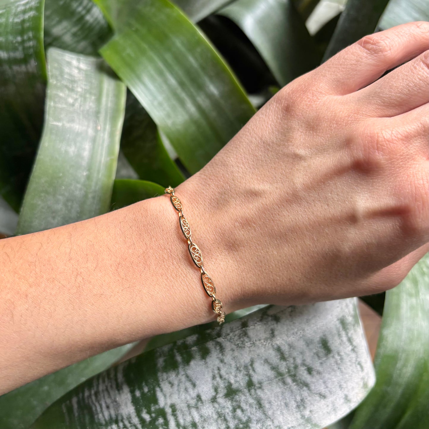 Bracelet Filigrane - Or Jaune 750