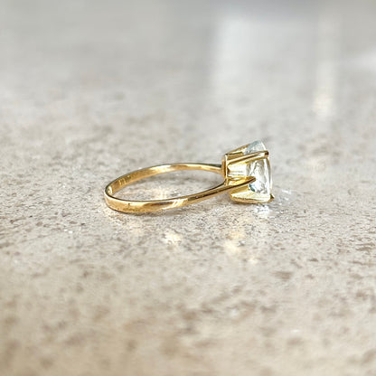Bague Aigue-Marine - Or Jaune 750