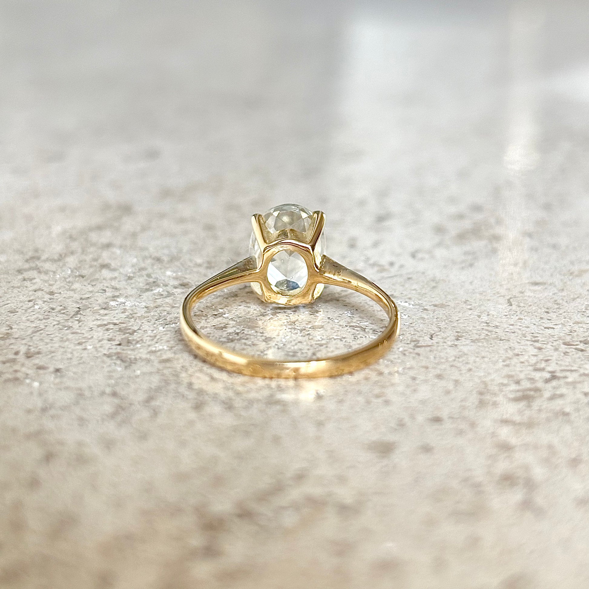 Bague Aigue-Marine - Or Jaune 750