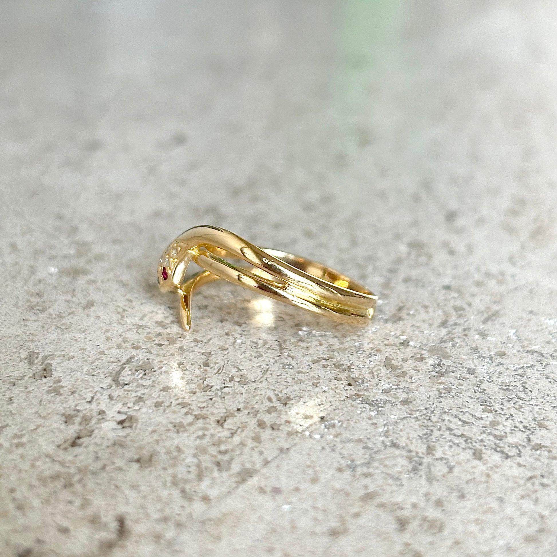 Bague Serpent - Or Jaune 750