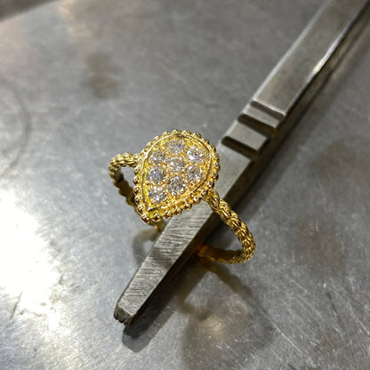 Bague Boucheron - Or Jaune 750 & Diamants Occasion