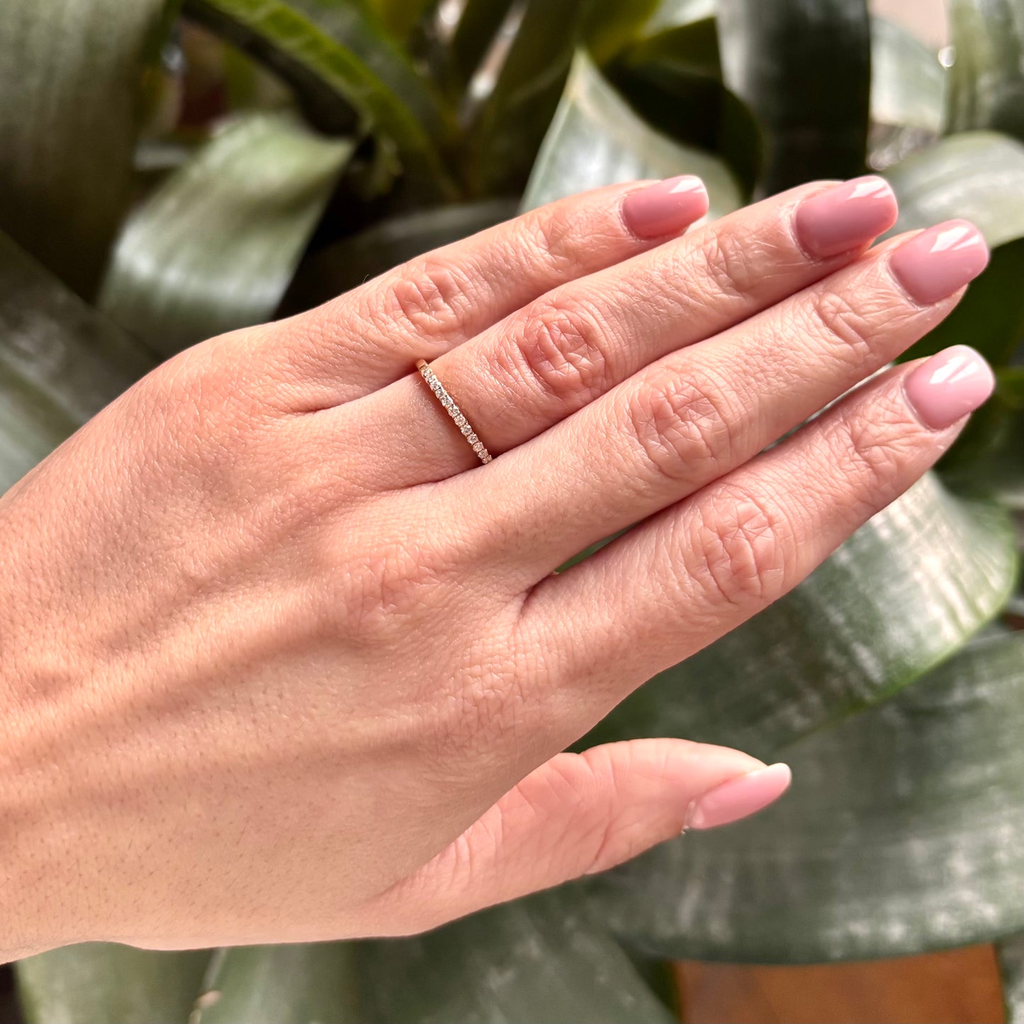 Bague Alliance - Or Jaune 585 & Diamants